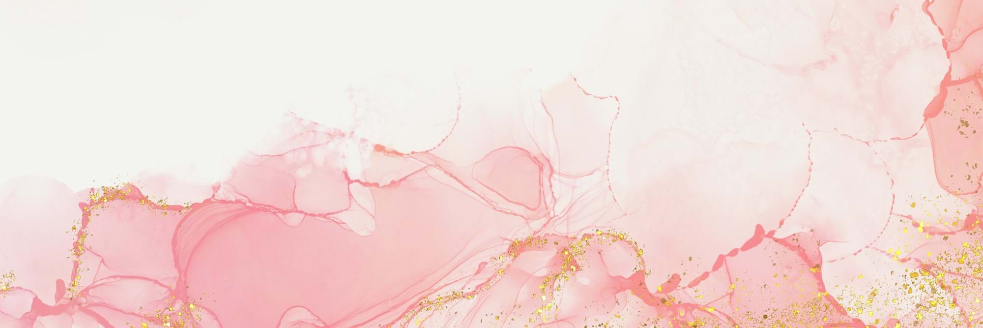pink marble background with gold foil